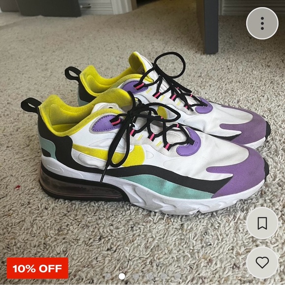 Nike Men’s 270 Air Max React. - Picture 3 of 6